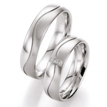 Partnerringe Silber von Ruesch 55/10010-055